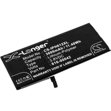 Battery For Apple 616-00042 iPhone 6S Plus - 1.4A (Please note Spec. of original item )