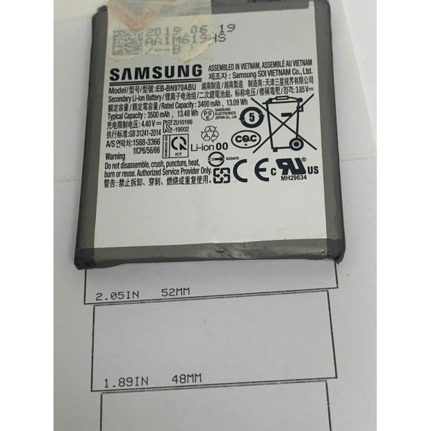 Battery For Samsung EB-BN970ABU - 800mah UK