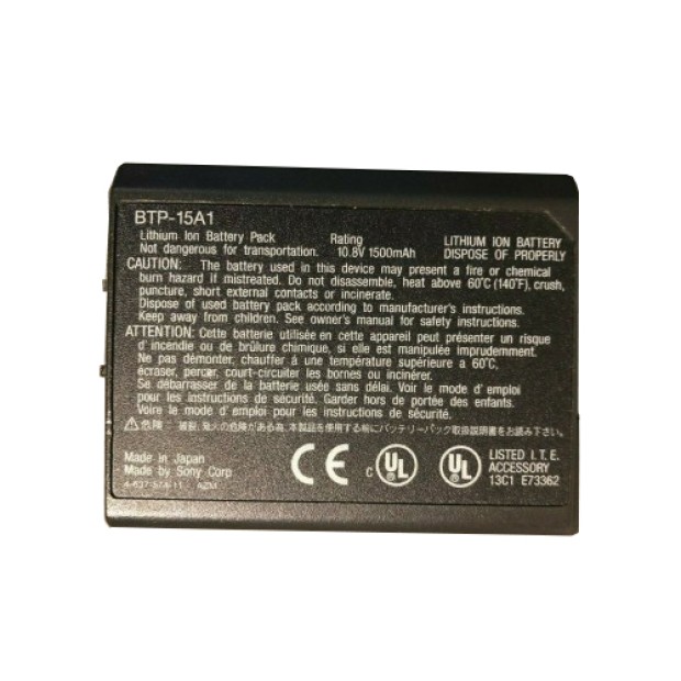 Battery for BTP-15A1 - 1.5A (Please note Spec. of original item )