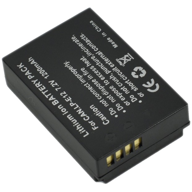 Replace Battery for LP-E12 US