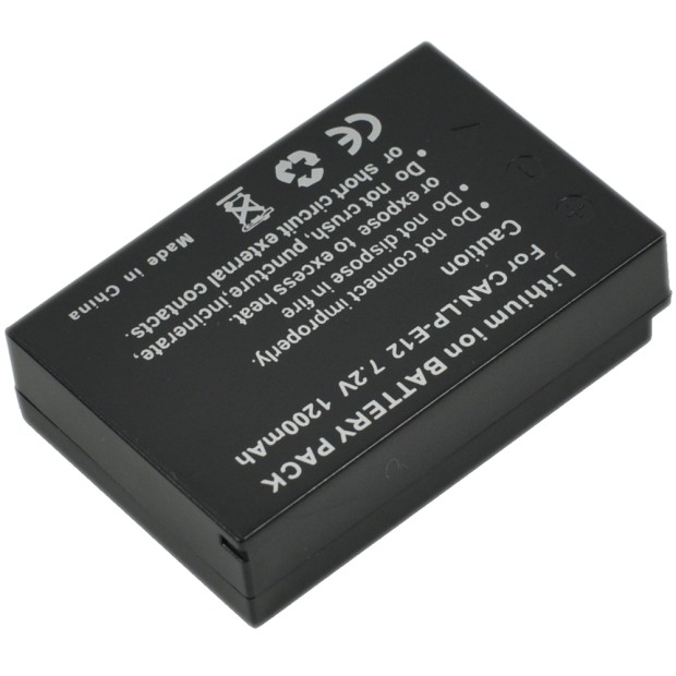 Replace Battery for LP-E12 US