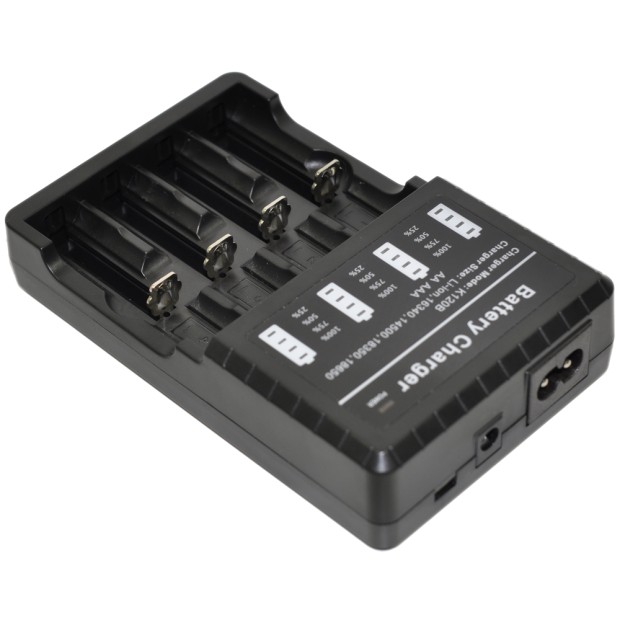 Charger K135 for 18650 16340 18500 18350 14500 14500 Battery US