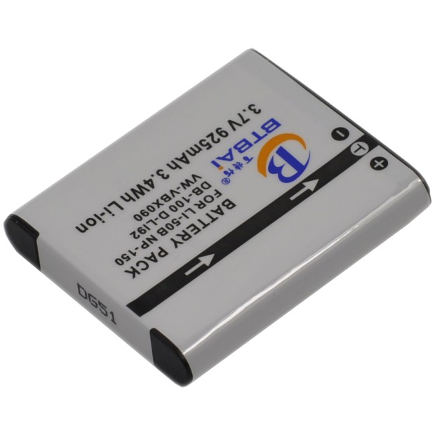 Replacement Battery for Pentax D-Li92 UK