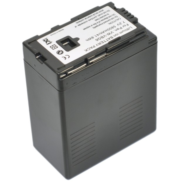 For Panasonic VW-VBG6 Battery - 800mah (Please note Specification of original item )