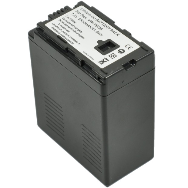 For Panasonic VW-VBG6 Battery - 800mah (Please note Specification of original item )