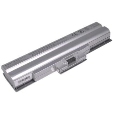 Battery for Sony VGP-BPS13A/S VGP-BPS13S VGP-BPS13/Q BPS13/B Vaio VGN-FW21M - 12Cells sliver 